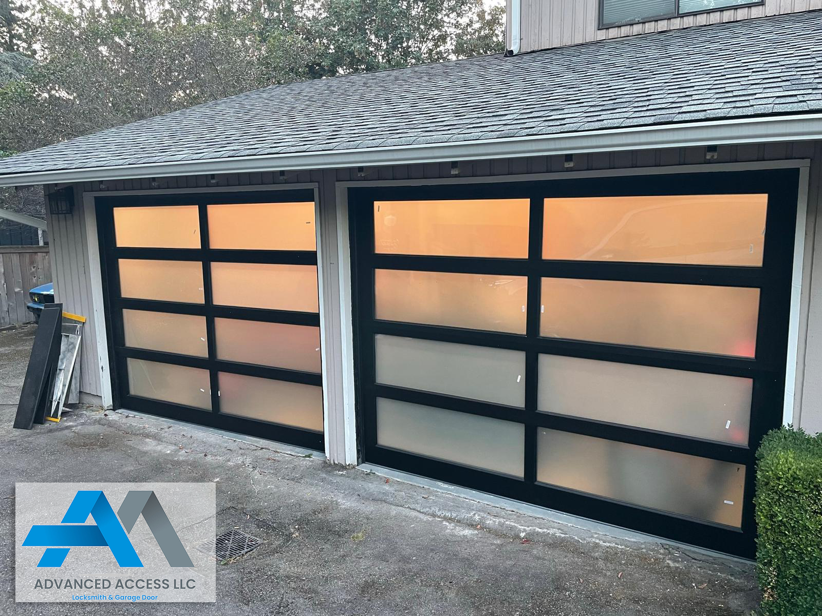 on site fixing garage door